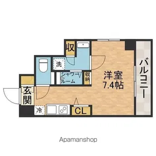 DAIWA RESIDENCE IBARAKI【9階】の間取り