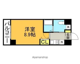 ミリオーネ・シャトウ高砂【2階】の間取り