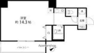 IWASAKI BLDG【6階】の間取り