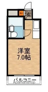 フェルティシャトー守口【3階】の間取り