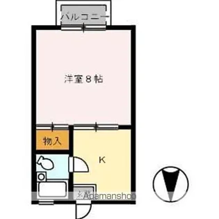 プレジール南昭和【2階】の間取り