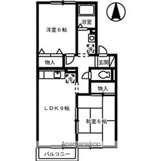 香川県三豊市豊中町本山甲【アパート】の間取り