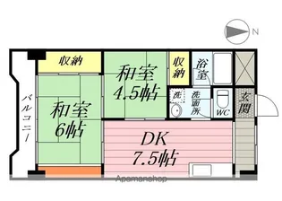 ハイタウンみずほⅢ【8階】の間取り