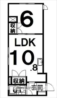 ニューライフ東2条【5階】の間取り