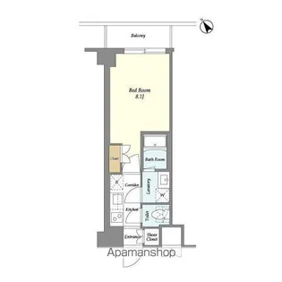 KDXレジデンス西調布【5階】の間取り