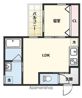 La Pace博多南【3階】の間取り