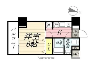 LOG横浜鶴見【4階】の間取り