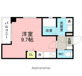 Casa Avenue Okazaki【2階】の間取り