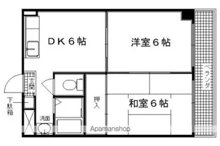 アクティハイム壱番館【302号室】の間取り