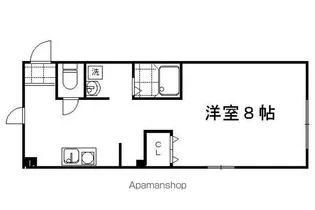 清風ハイツ【301号室】の間取り