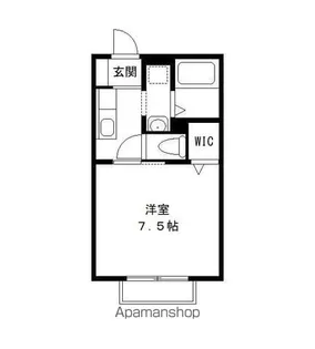 グランシャリオ【202号室号室】の間取り