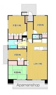 ル・シェモア東伊場【7階】の間取り