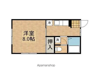 メゾンルーセント【101号室】の間取り