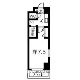 プロビデンスHAST守山【8階】の間取り