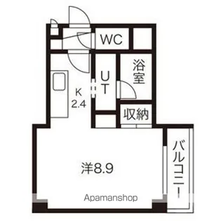 アルコン 平岸3・4【402号室】の間取り