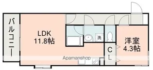 ハイリッヒ新屋敷【2階】の間取り