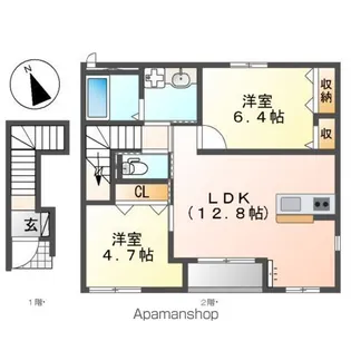 ARIETTA【2階】の間取り