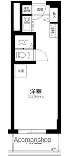 コルム目黒不動前【1階】の間取り