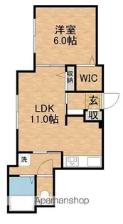 VILLANY NORD【1階】の間取り