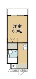 サザンブライト【209号室】の間取り