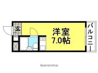 ダイドーメゾン塚口3【304号室】の間取り