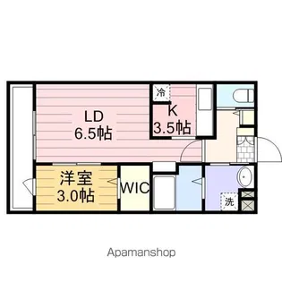 グランコート稲毛【3階】の間取り