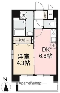 ファレーリア【503号室】の間取り