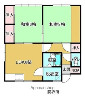 マインハイム【2階】の間取り