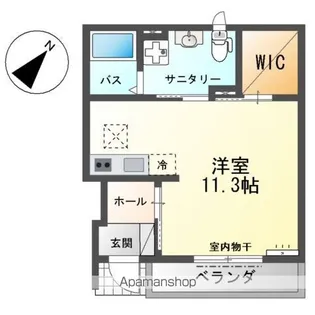 レジーナガーデン【1階】の間取り