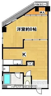 双輪コーポ2号館【301.号室】の間取り