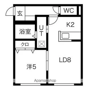 ニアステーション宮の沢【3階】の間取り
