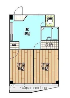 寿ハイツ(和泉北)【502号室】の間取り