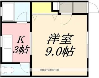 エルム大川B【103号室】の間取り