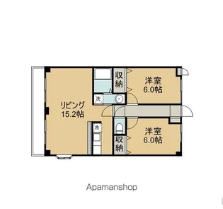 クレスタ妙典【4階】の間取り