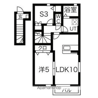 GRAND PARACE十二丁目I【2階】の間取り