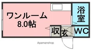 ライズフラット【1階】の間取り