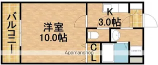 たちばな弐番館【1階】の間取り
