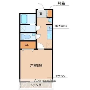 LE LIEN【2階】の間取り