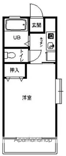 フリーフル善行坂【1階】の間取り