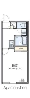 レオパレスリュウカ【201号室】の間取り