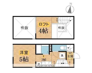 レジディア【1階】の間取り