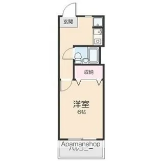 第3オオタビル【5階】の間取り
