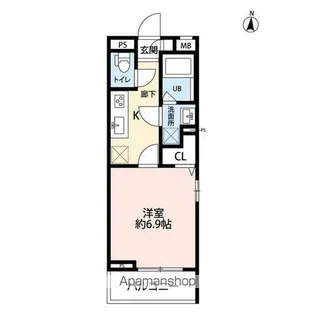 リコルテ大和【1階】の間取り