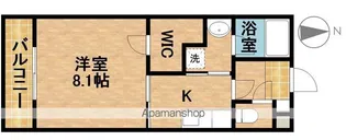 KIRARI【201号室】の間取り