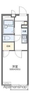 レオパレスカーツ【2階】の間取り
