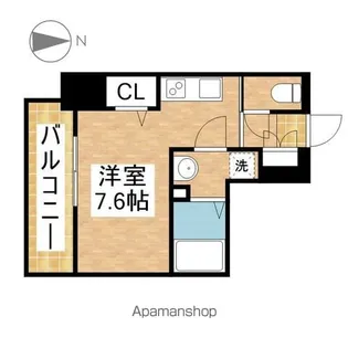 TENAS瑞穂通【10階】の間取り