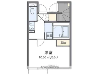 レオパレスKMY郡山【111号室】の間取り