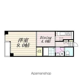 スプリングスクエア【703号室】の間取り
