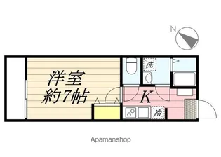 リーヴェルポート横浜西口CARNA【1階】の間取り