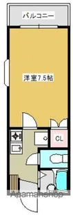 レジデンス新木【105号室号室】の間取り
